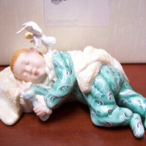 Vivi Life In Porcelain Angel's Secret Baby Boy Napping - MIB